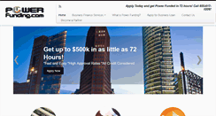 Desktop Screenshot of powerfunding.com